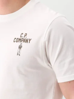 CP Company T-Shirt Wit Sailor T-Shirt