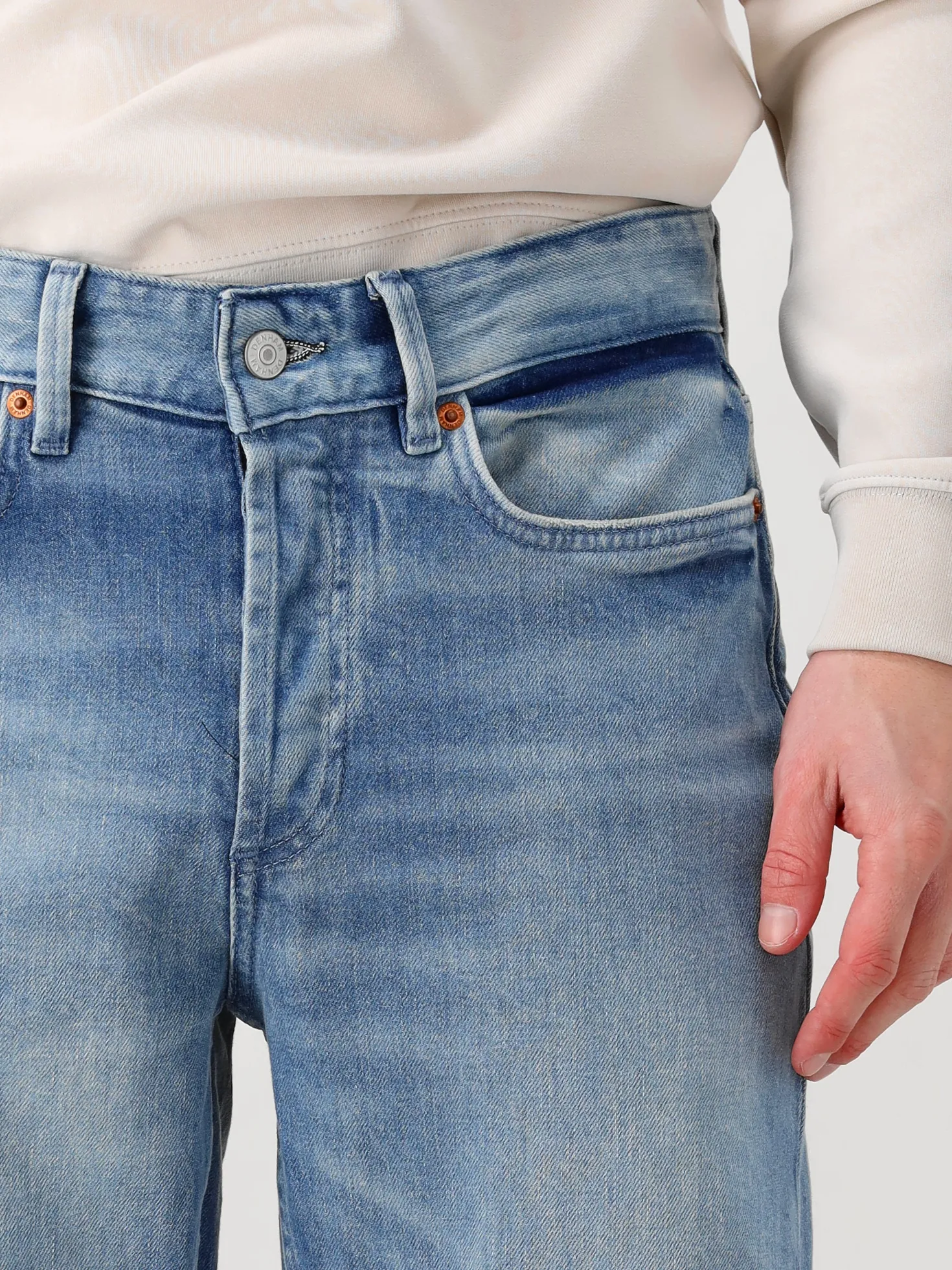 Denham Jeans Blauw Ridge C