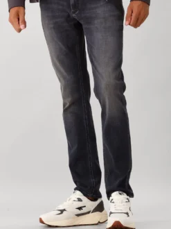 Denham Jeans Grijs/Zwart Razor LHGC