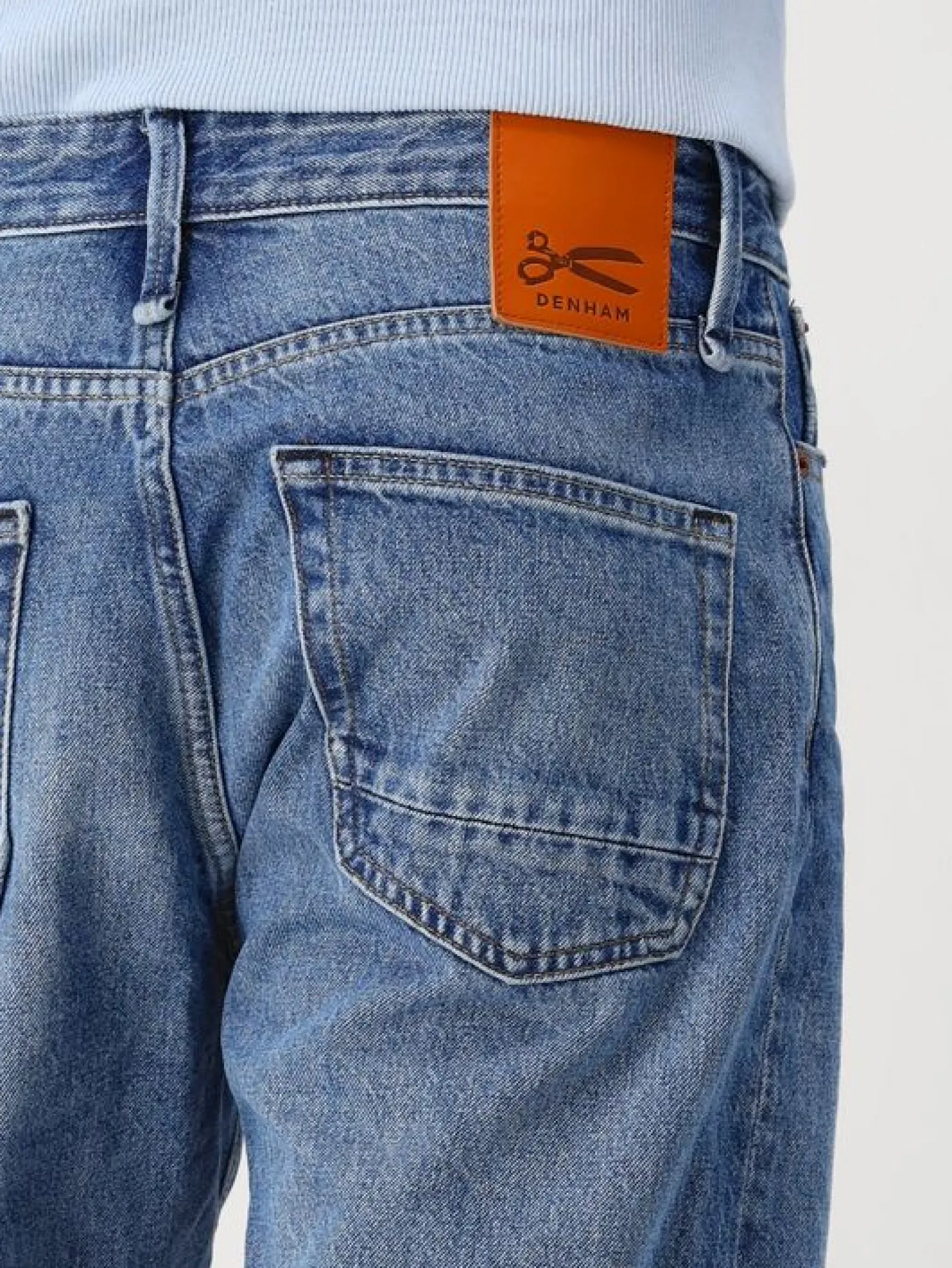 Denham Korte Broek Blauw Dagger Short