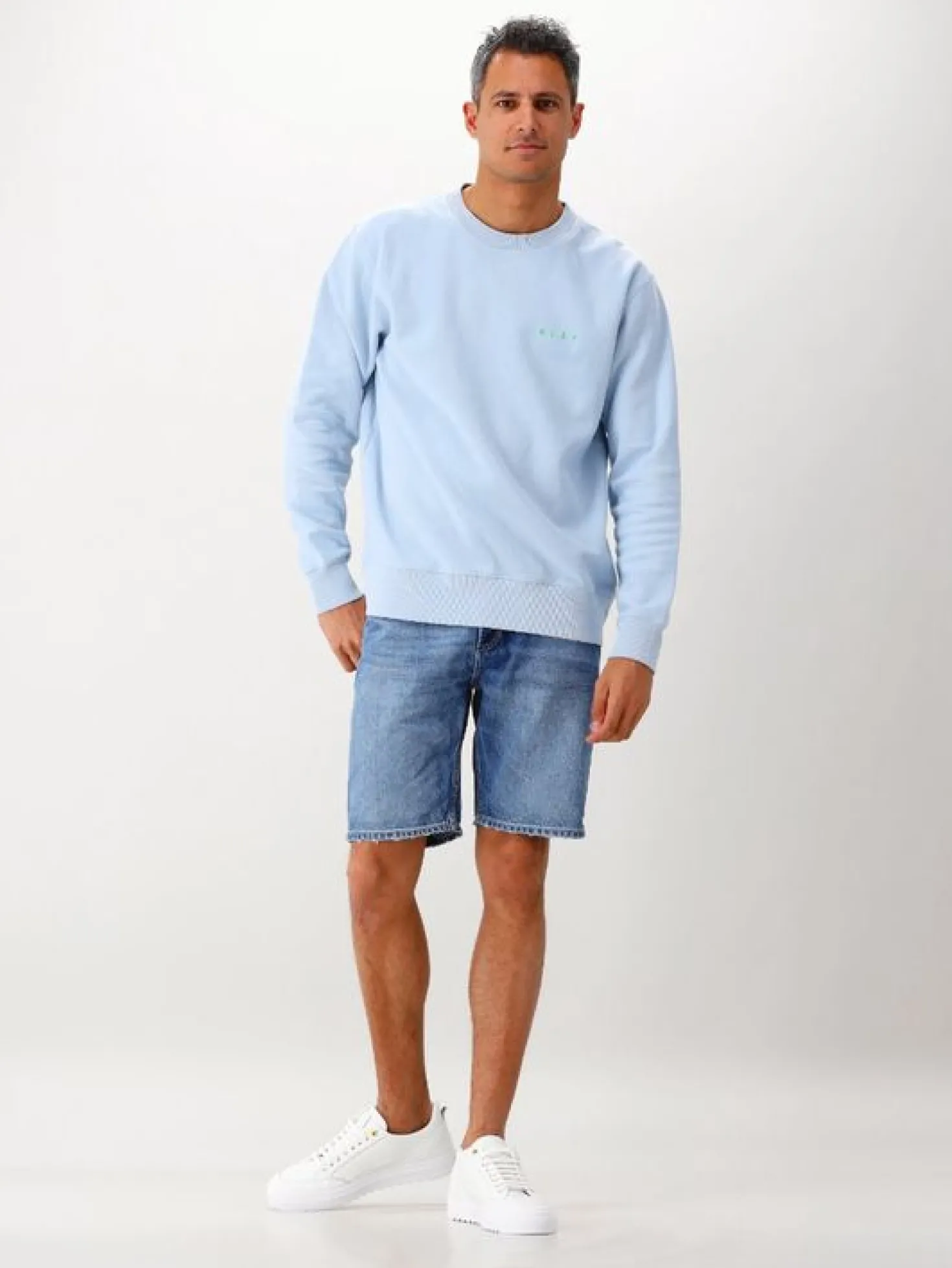 Denham Korte Broek Blauw Dagger Short