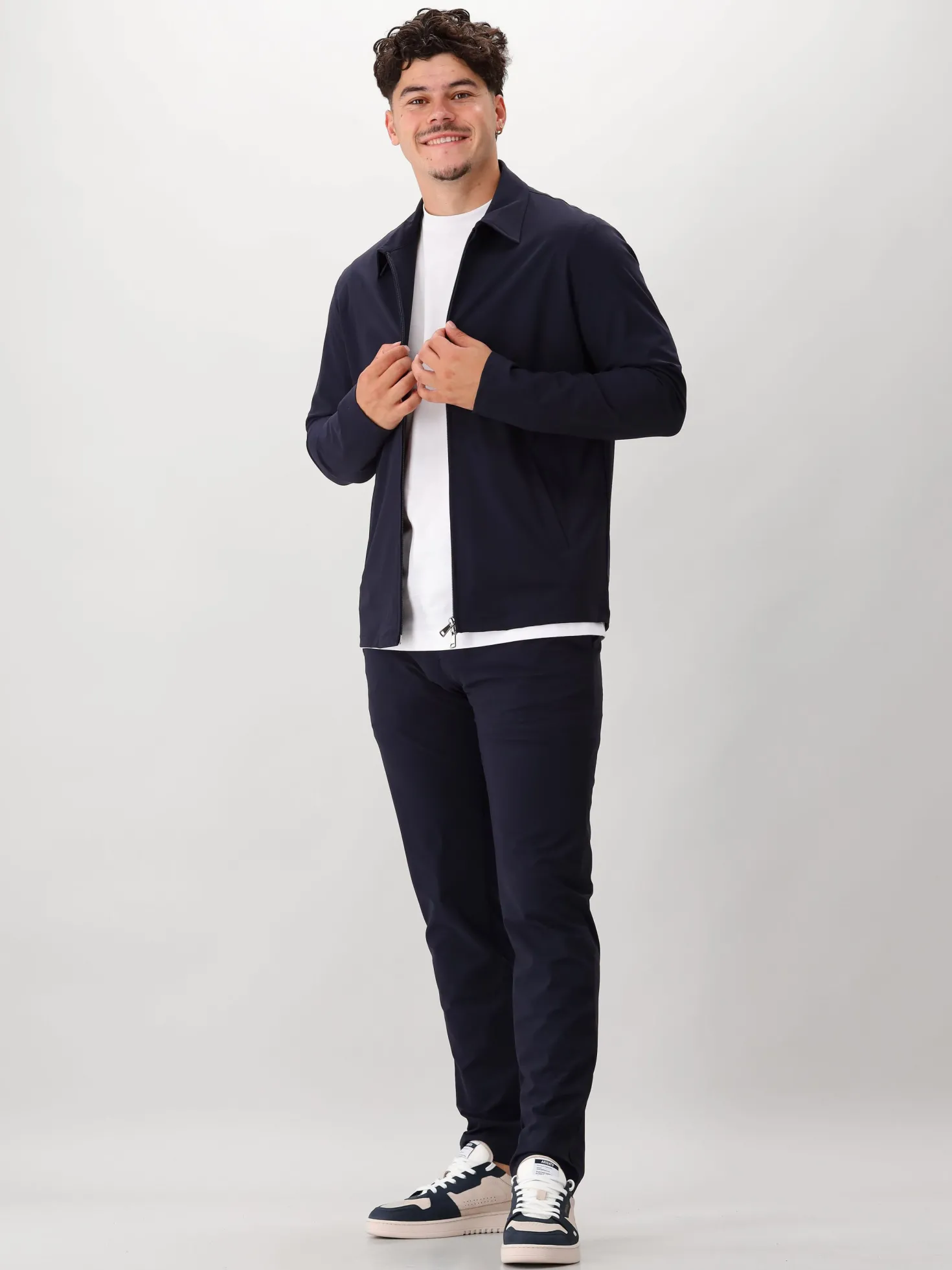Ferilli Overshirt Blauw Dressed Jacket Rev