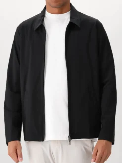 Ferilli Overshirt Zwart Dressed Jacket Black
