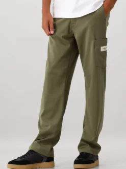 Flâneur Broek Bruin Atelier Tailored Trousers Khaki