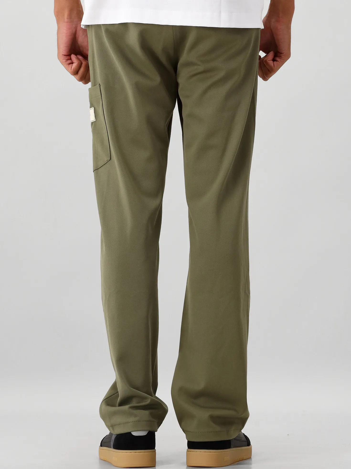 Flâneur Broek Bruin Atelier Tailored Trousers Khaki