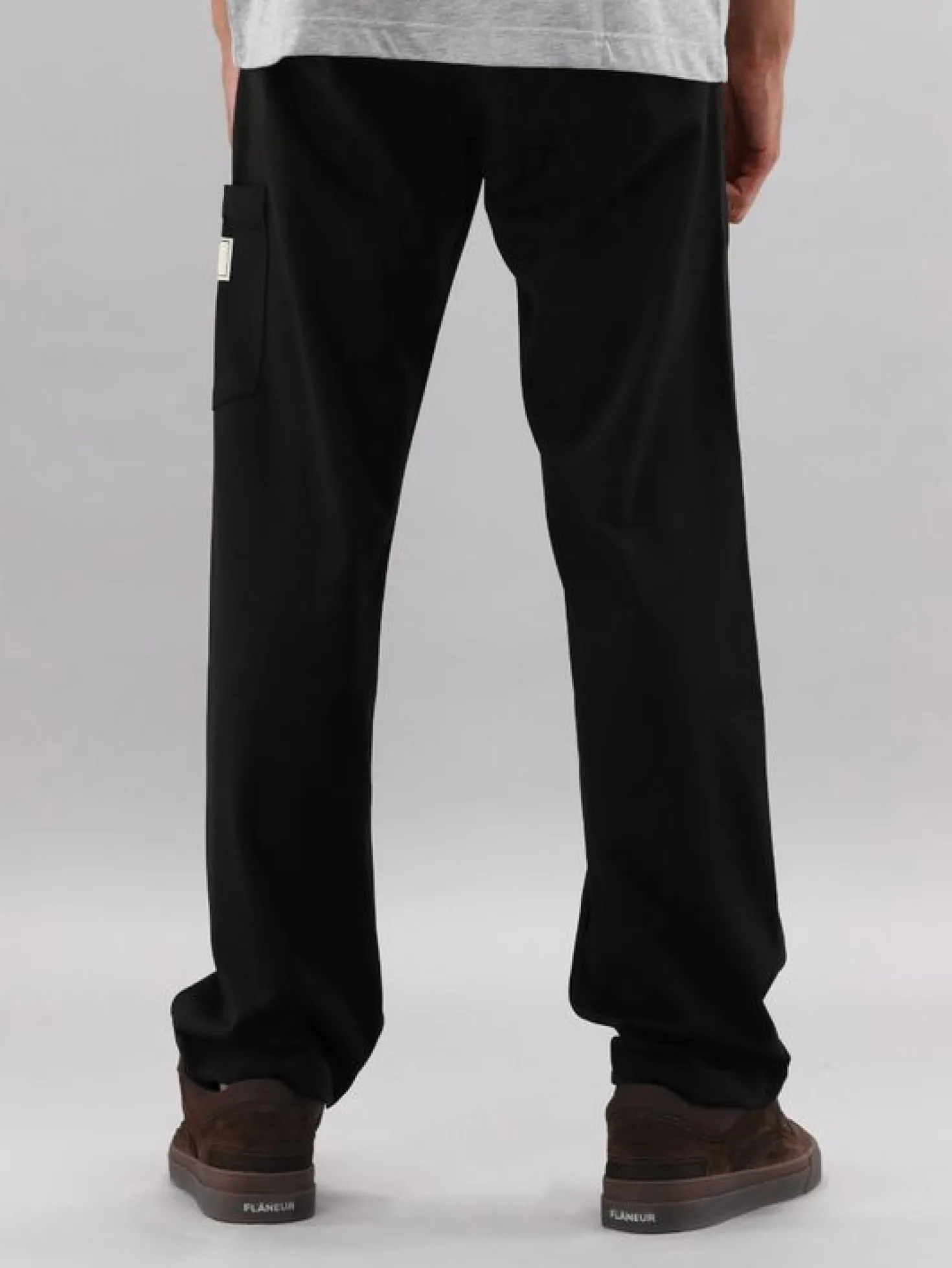 Flâneur Broek Zwart Atelier Tailored Trousers
