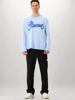 Flâneur Longsleeve Blauw Airbrush Summer