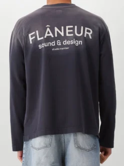 Flâneur Longsleeve Zwart Sound & Design