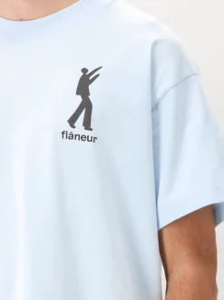 Flâneur T-shirt Blauw Inflatables