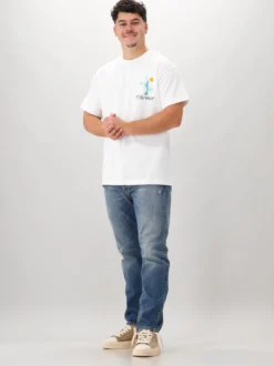Flâneur T-shirt Wit Festival Map