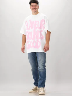 Flâneur T-shirt Wit Sounds Good Spray