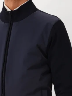 Genti Gebreid Vest Blauw
