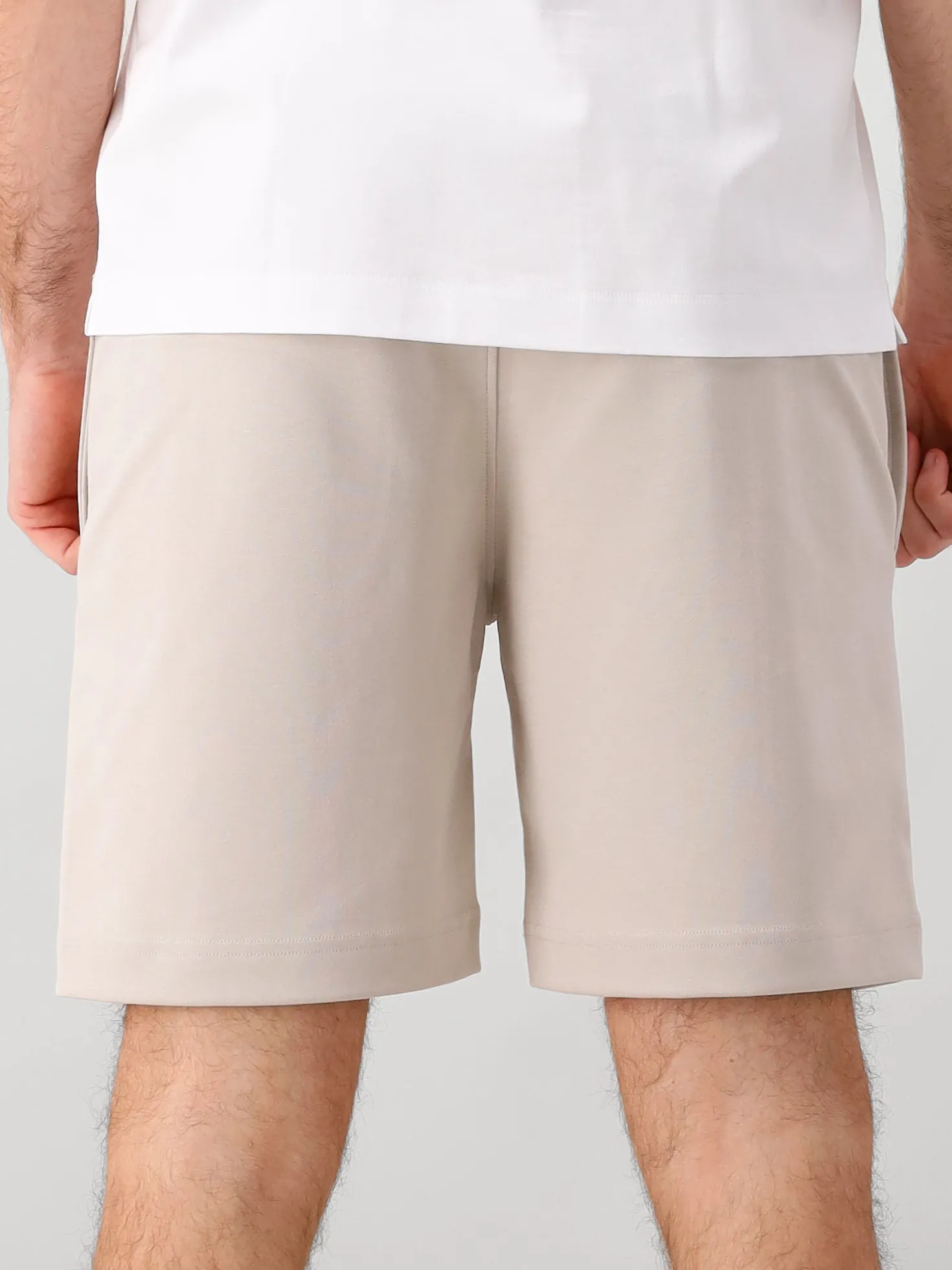 Genti Korte Broek Beige Short Ss