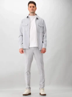 Genti Pantalon Grijs New Grado
