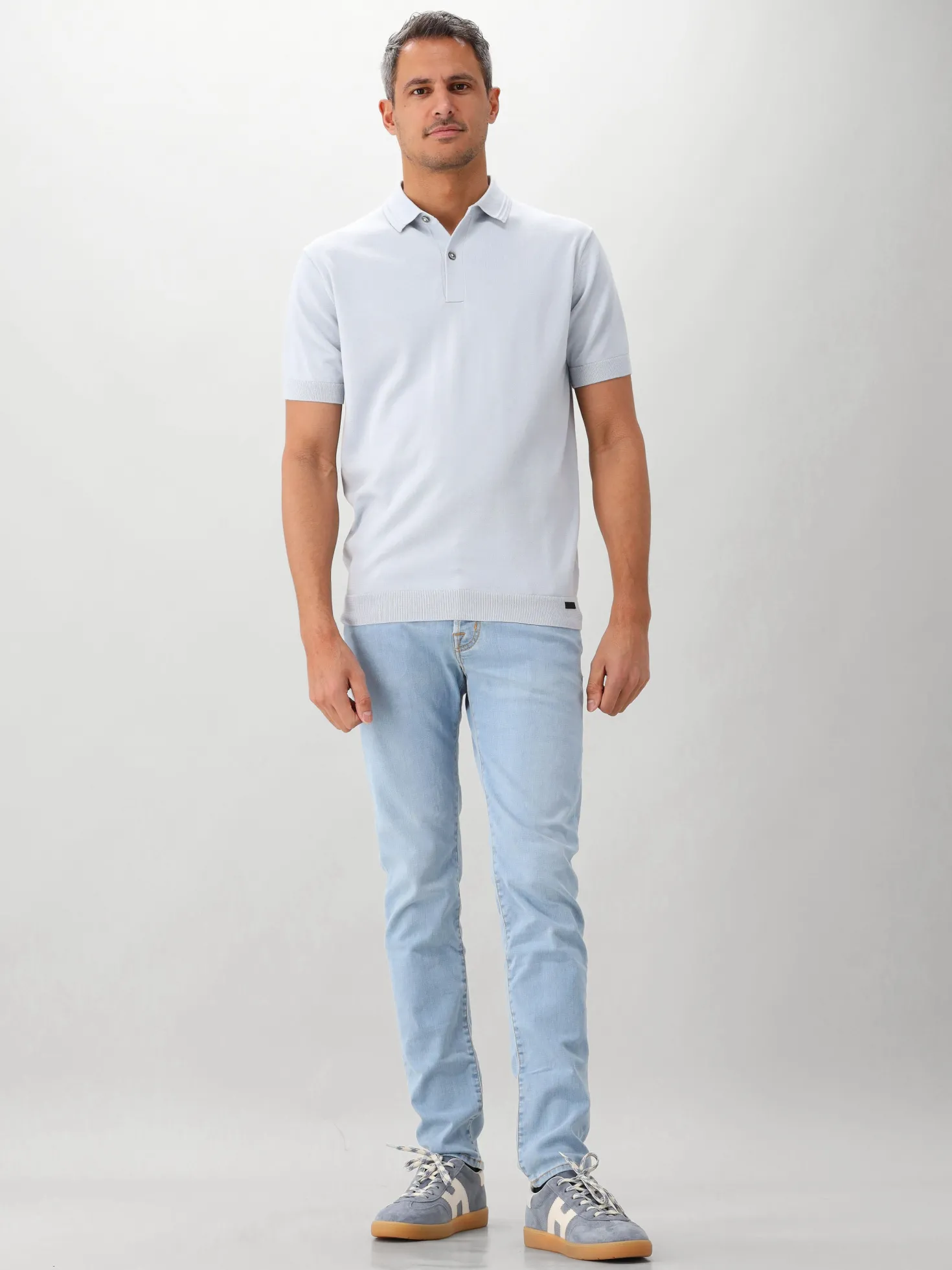 Genti Polo Blauw