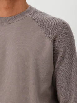 Genti Trui Grijs Round Neck LS