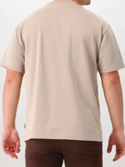 Genti T-shirt Beige Oversized Fit