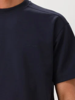 Genti T-shirt Blauw SS