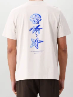 Genti T-shirt Gebroken wit SS