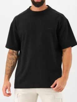 Genti T-Shirt Zwart Oversized Fit
