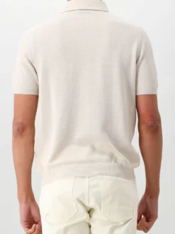 Gran Sasso Gebreide Polo Beige
