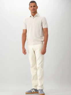 Gran Sasso Gebreide Polo Beige