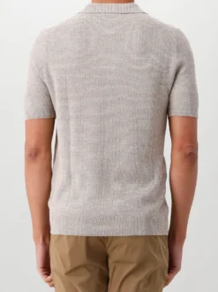 Gran Sasso Gebreide Polo Beige