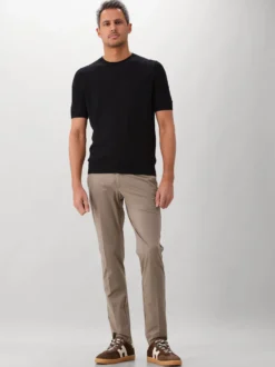 Gran Sasso Gebreid T-shirt Zwart