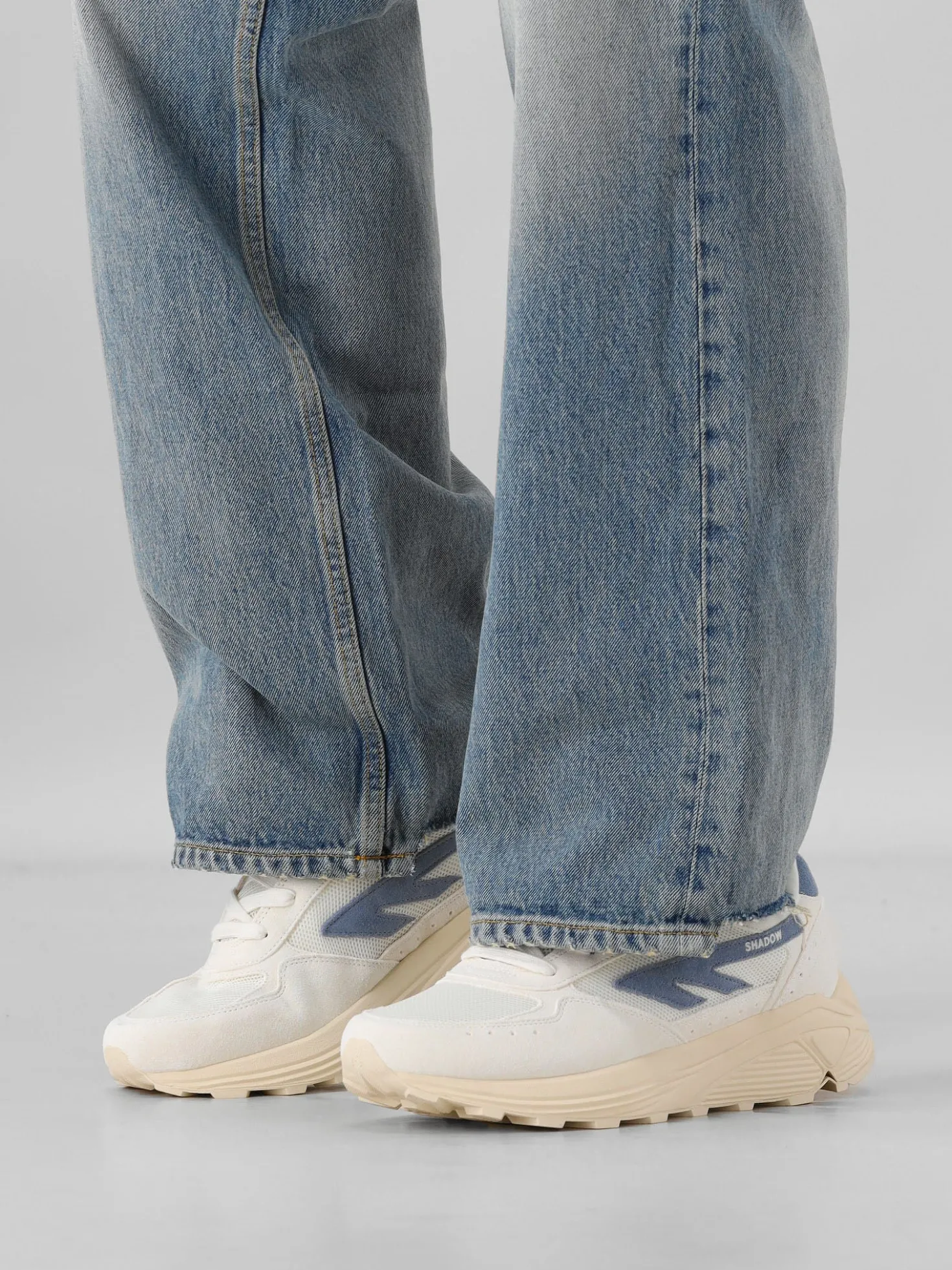Hi-Tec Sneakers Wit/Blauw Shadow RGS
