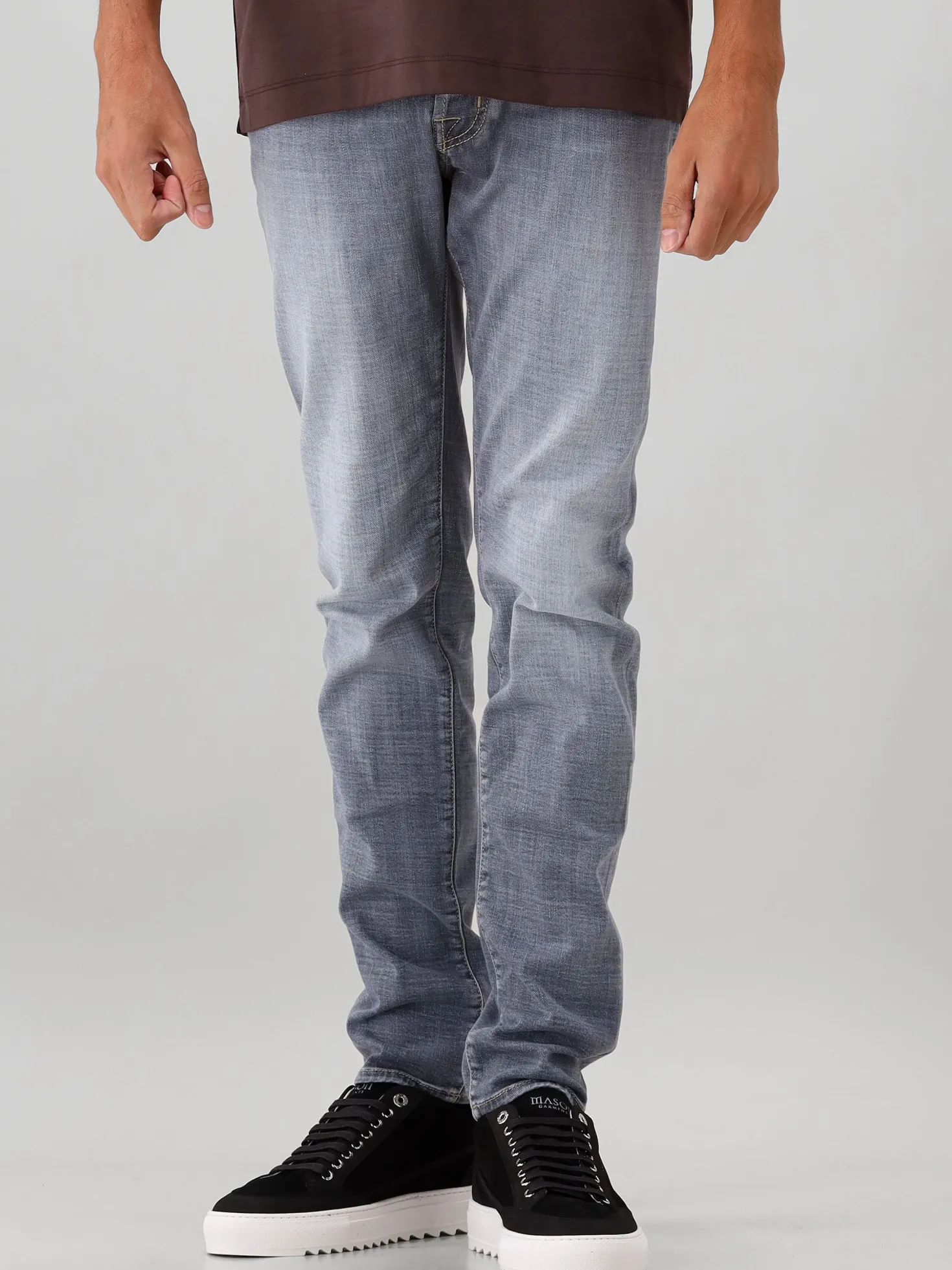 Jacob Cohën Jeans Grijs Nick Slim Fit 700D