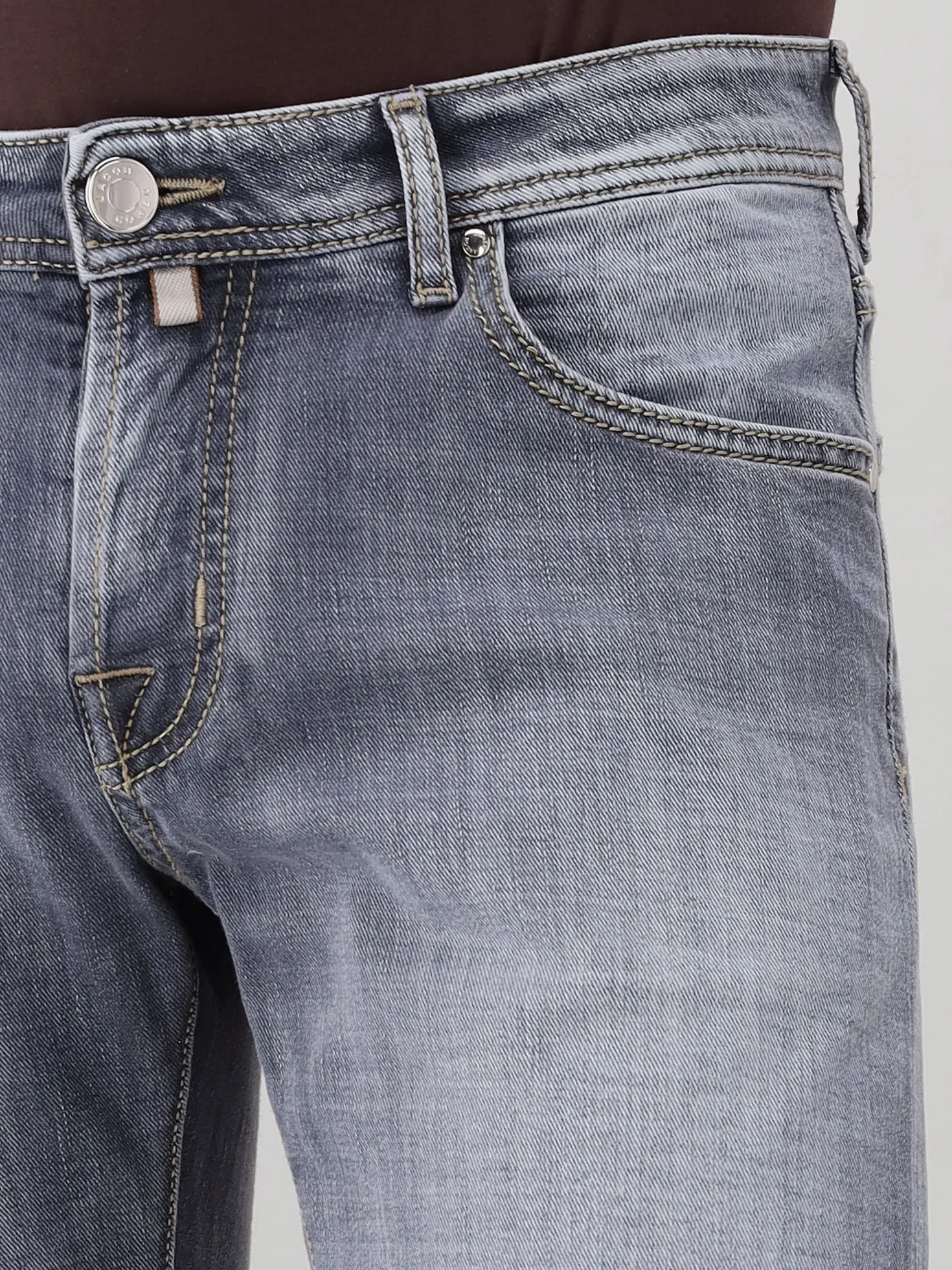 Jacob Cohën Jeans Grijs Nick Slim Fit 700D
