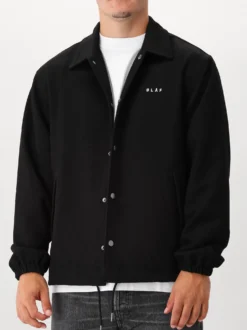 Ølaf Jas Zwart Coach Jacket