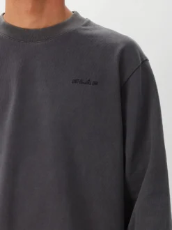 Ølaf Longsleeve Grijs Washed Studio
