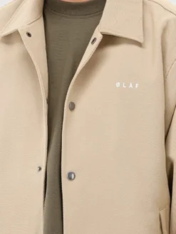 Ølaf Overshirt Beige Coach Jacket