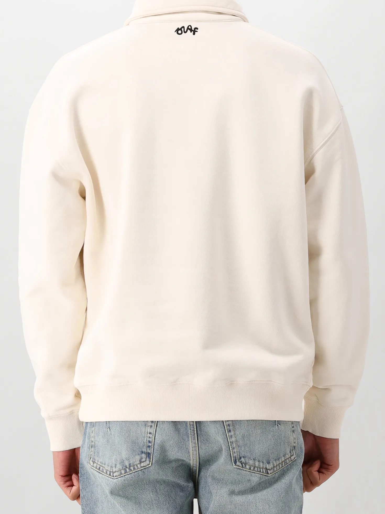 Ølaf Polo Wit Script Friends Oversized