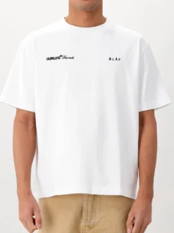 Ølaf T-shirt Wit Script Friends Boxy