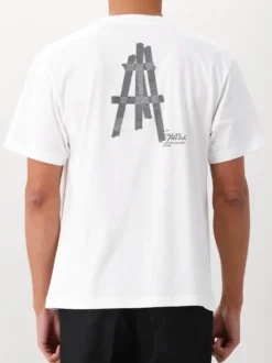 Ølaf T-shirt Wit Taped Easel SS