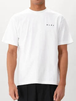 Ølaf T-shirt Wit Taped Easel SS