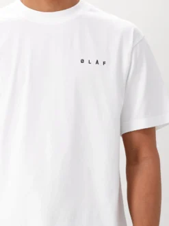 Ølaf T-shirt Wit Taped Easel SS