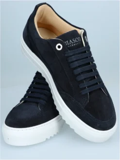 Mason Garments Sneaker Blauw Tia Nativo Navy