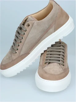 Mason Garments Sneakers Bruin Tia Miscuglio Taupe