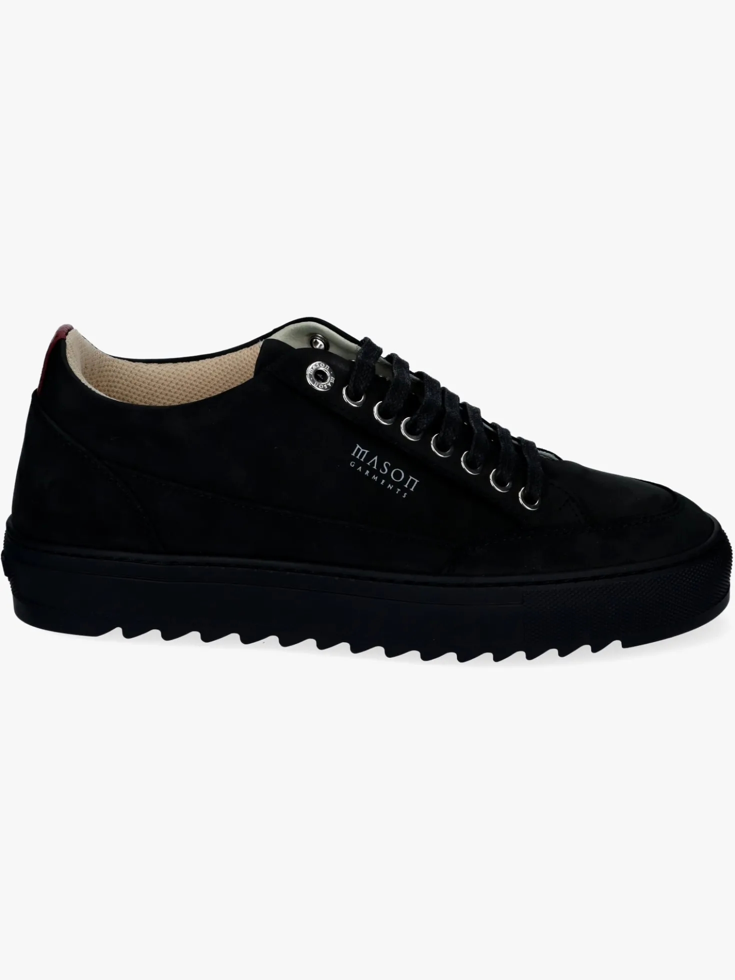 Mason Garments Sneakers Zwart Tia Primo Tonal Black