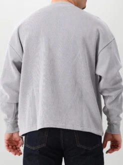 New Amsterdam Sweater Grijs Plate Sweat Washed