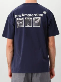 New Amsterdam T-Shirt Blauw Photo