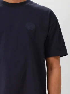 New Amsterdam T-Shirt Zwart Chop Tee Navy Blazer
