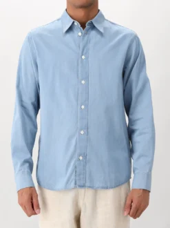 NN.07 Overhemd Blauw Colby Shirt