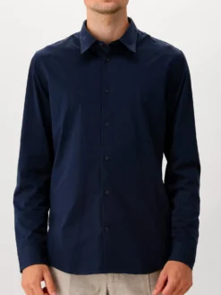 NN.07 Overhemd Donker Blauw Elian 5320