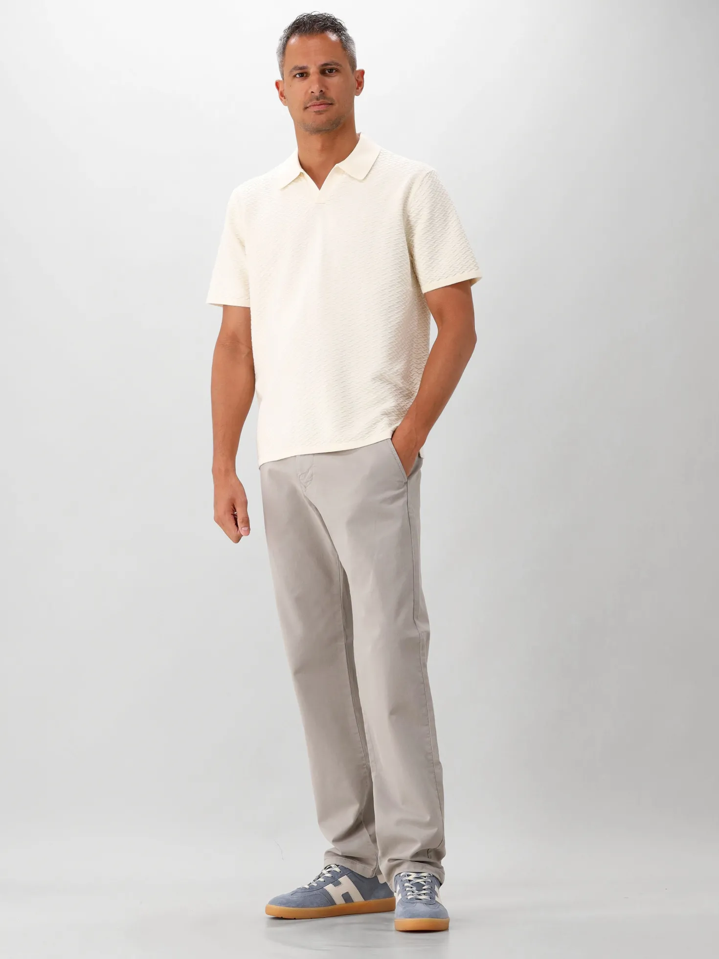NN.07 Pantalon Grijs Aden