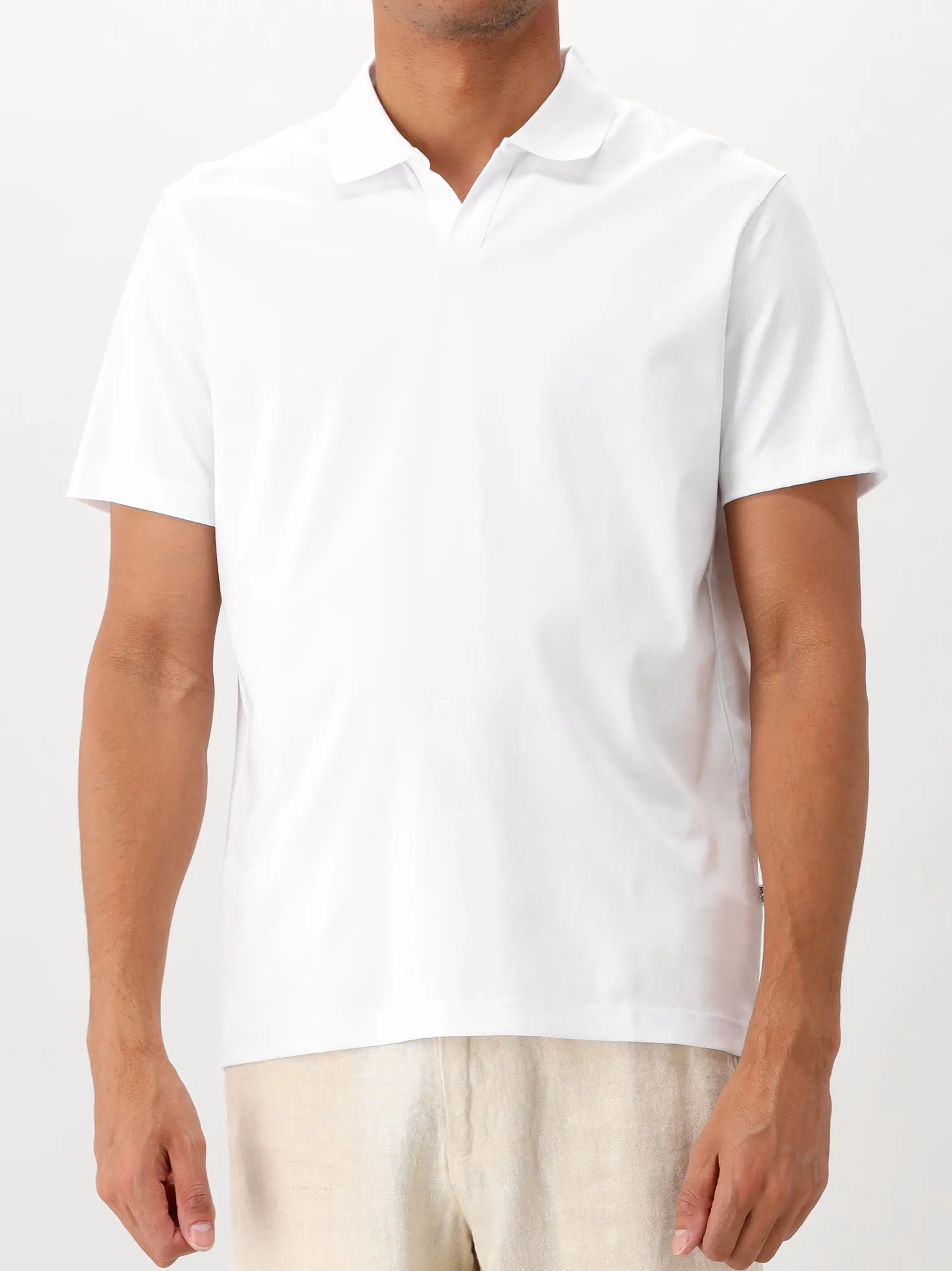 NN.07 Polo Wit Paul SS