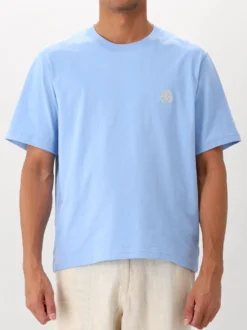 NN.07 T-Shirt Blauw Jet SS Embro